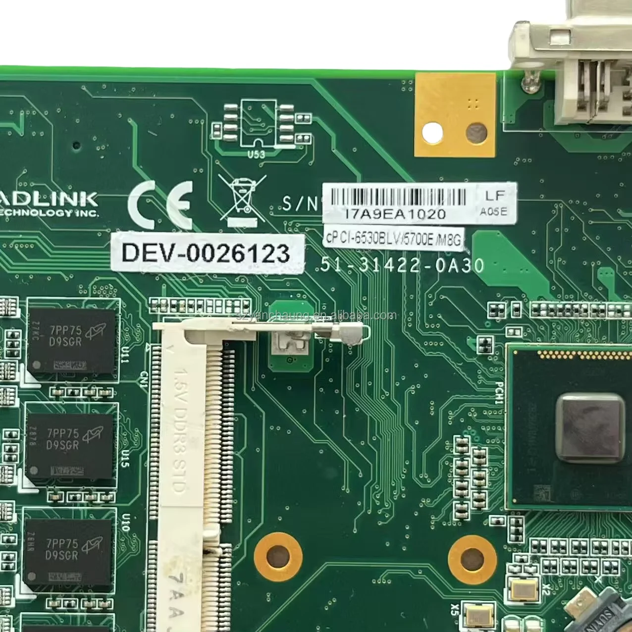 ADLINK CPCI-6530BLV/5700E/M8G DEV-0026123 Industrial Control Board Embedded Motherboard 4GB RAM 100% Working Stocked Used
