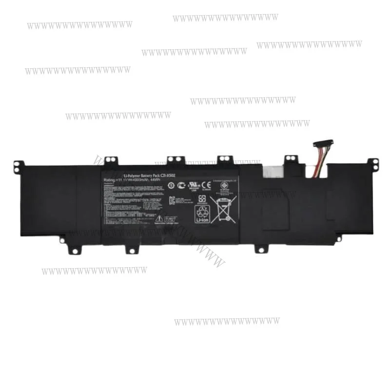 Hd 11.1v 44wh nova bateria do portátil C31-X502 para asus vivobook v500ca x502c x502ca s500c pu500 s500ca V500CA-CJ1