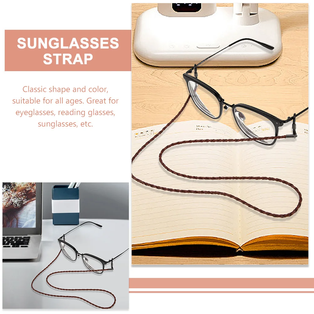 

6Pcs Flexible Silicone Eyeglasses Lanyards Wear-Resistant and Easy to Use Eyewear Retainers Eyeglass Holder Necklace