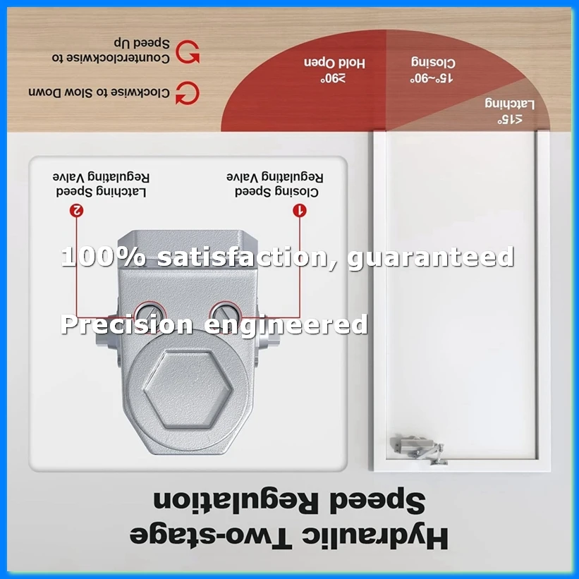 

Commercial Door Closers, Domestic Automatic Door Closers with Hold-Open Function, Adjustable Speed Door Closers-FS