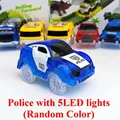 police (with lights)