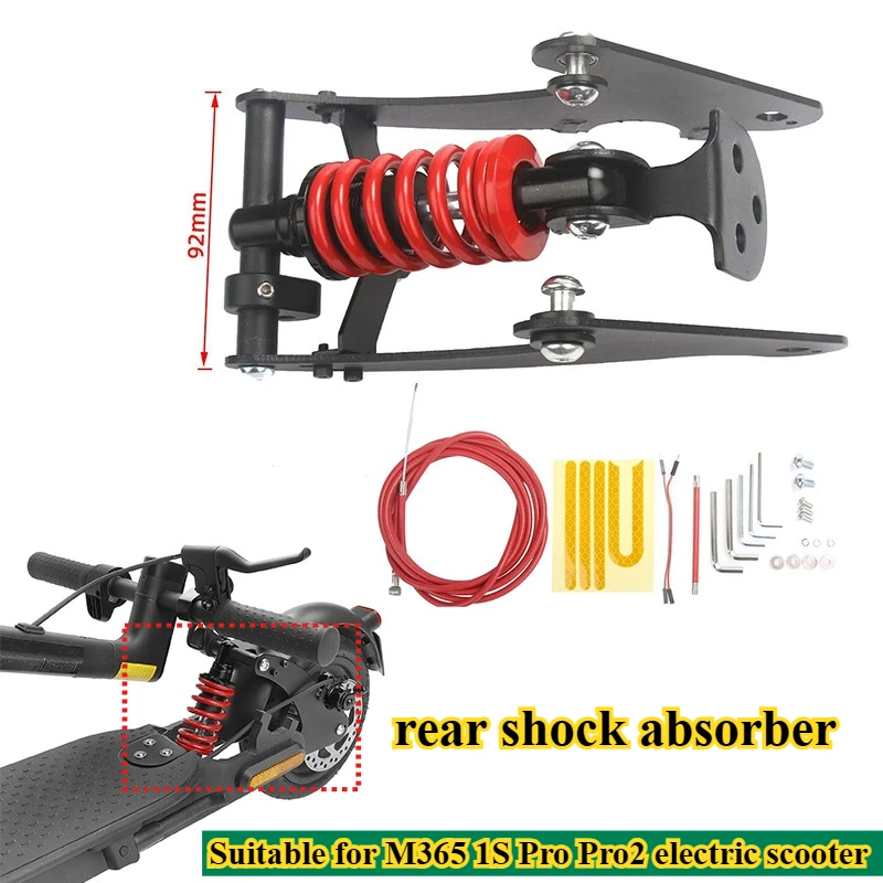 

Suitable for M365 1S Pro Pro2 Electric Scooter Rear Shock Absorber Modification Accessories Rear Shock Absorber Kit