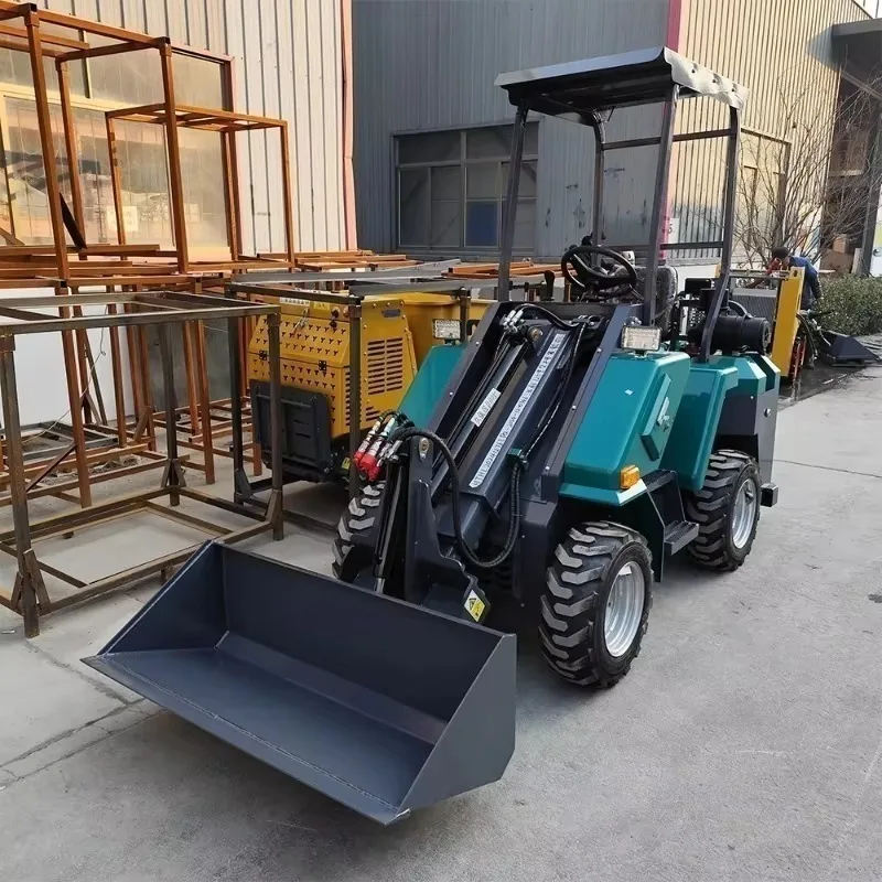Hydraulic Skid Steer Loader CE EPA Crawler Skid Steer Loader Diesel Telescopic Mini Skid Steer Loader With Track