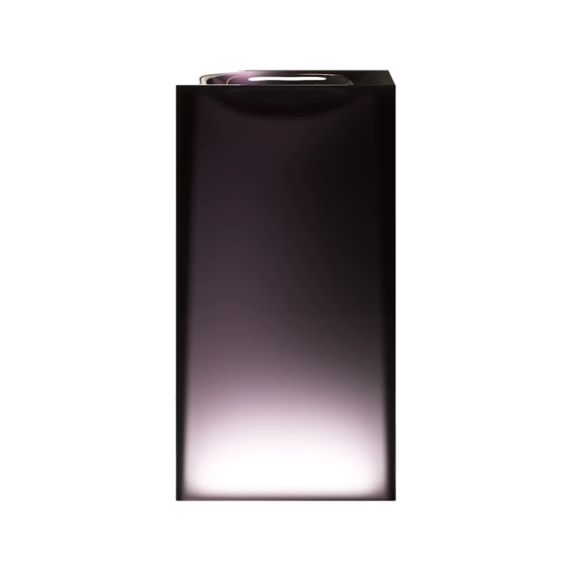 

Transparent column wash basin Hotel B & B bathroom Integrated floor-to-ceiling wash table Pillar basin