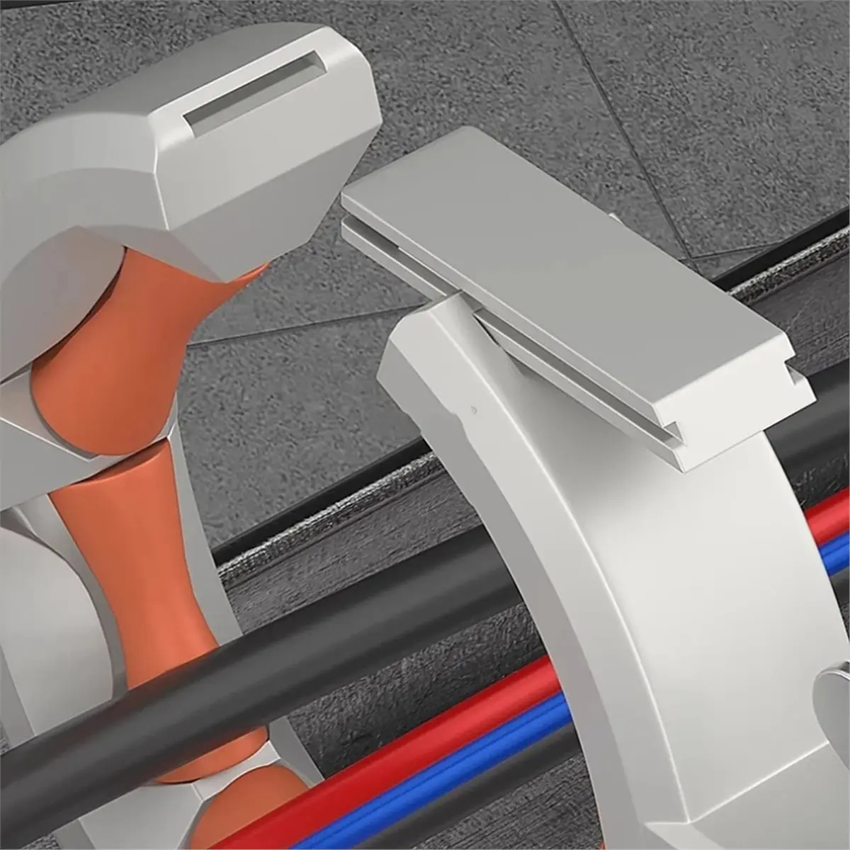 【AT48】 NEW Adjustable Cable Tray Laying Pulley for Woodworking - High Hardness, Wear- A