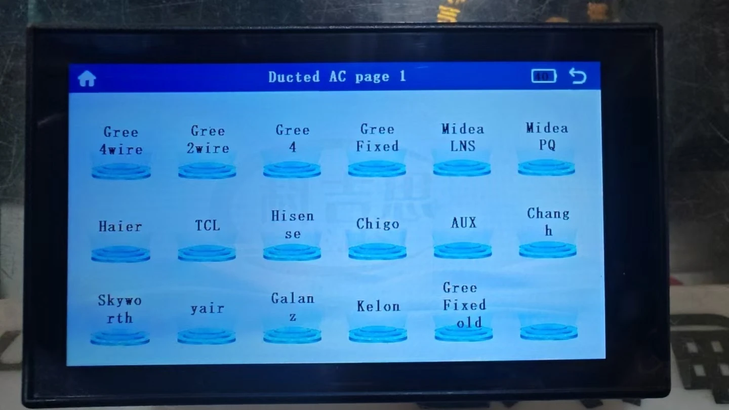 كاشف مكيف الهواء العاكس من Kejis Zhizun، مكيف الهواء المنزلي: آلة خارجية تدعم 130 + علامات تجارية