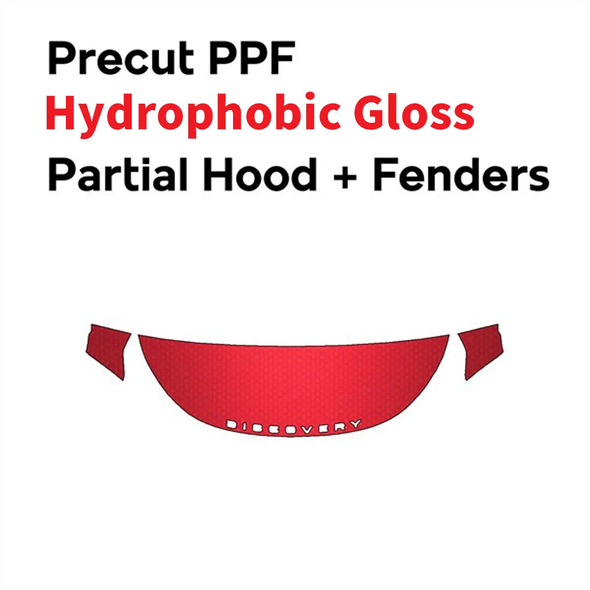 

PreCut PPF Paint Protection Film Clear Bra for Land Rover Discovery 2021-2025 Partial Hood Fenders Mirrors