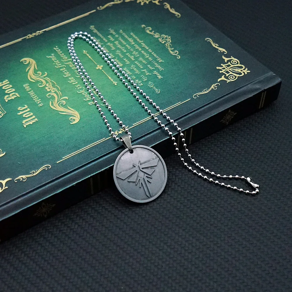 The Last Of Us Necklace for Women Men Firefly Logo Game Metal Necklaces Ellie Tess Jewelry Pendant Chains Choker Collares Charm