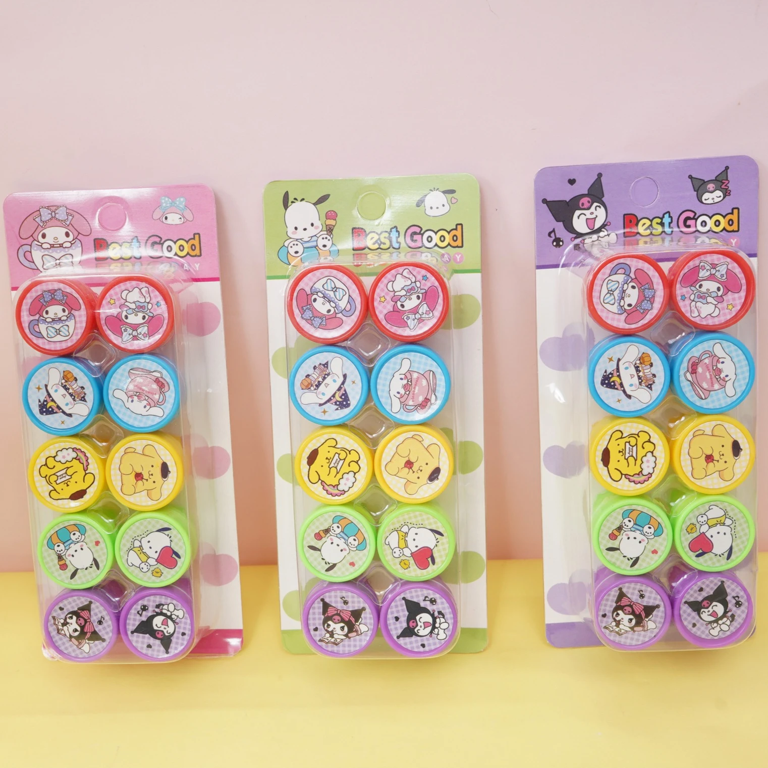 

10/20/30 Sanrio Seal Toys Cute Cartoon Hello Kitty Coolomi Melody variety suitable as Small Gifts For Childrens Birthday Parties