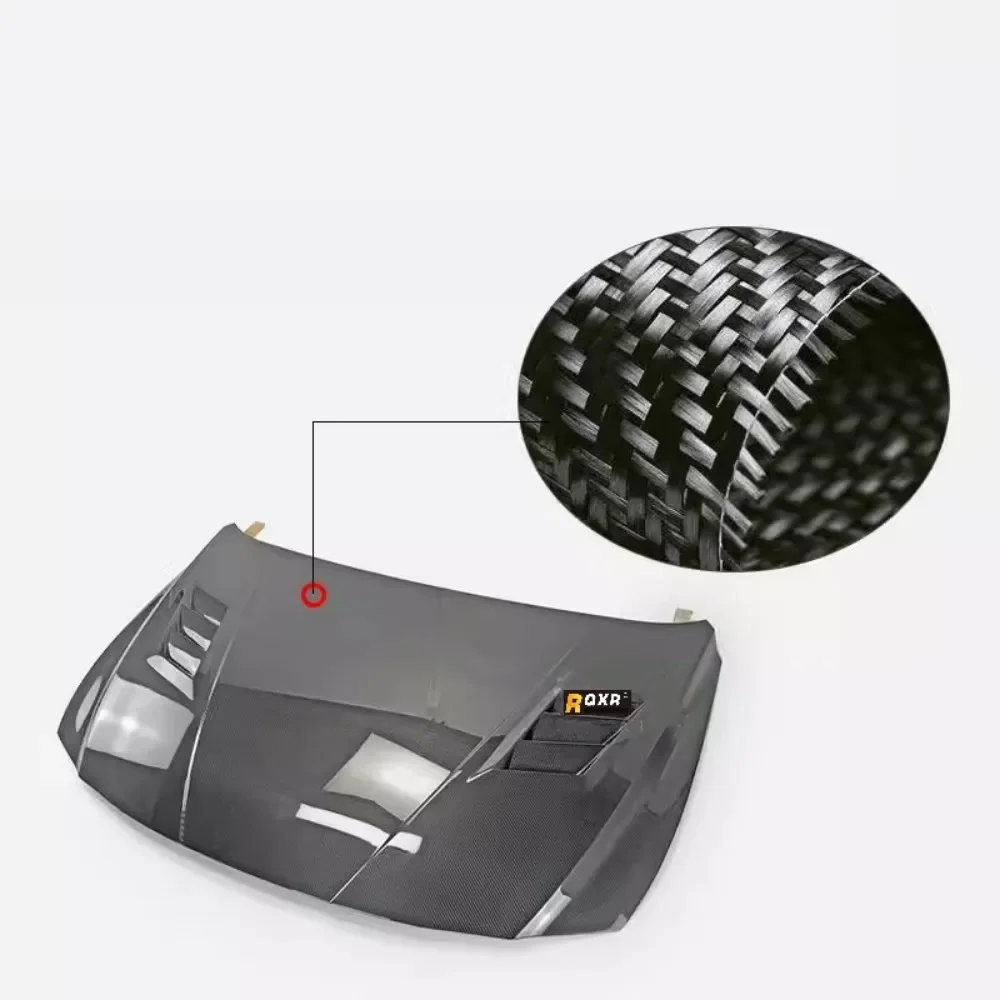 

Carbon Fiber Resin Engine Hood Engine Cover Assembly For Hyundai Elantra Modified New Style Auto Accessories