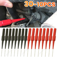 10-30Pcs Diagnostic Tools Multimeter Test Lead Extention Back Piercing Needle Tip Probes Car Automotive Test Probe Kit 0.7MM