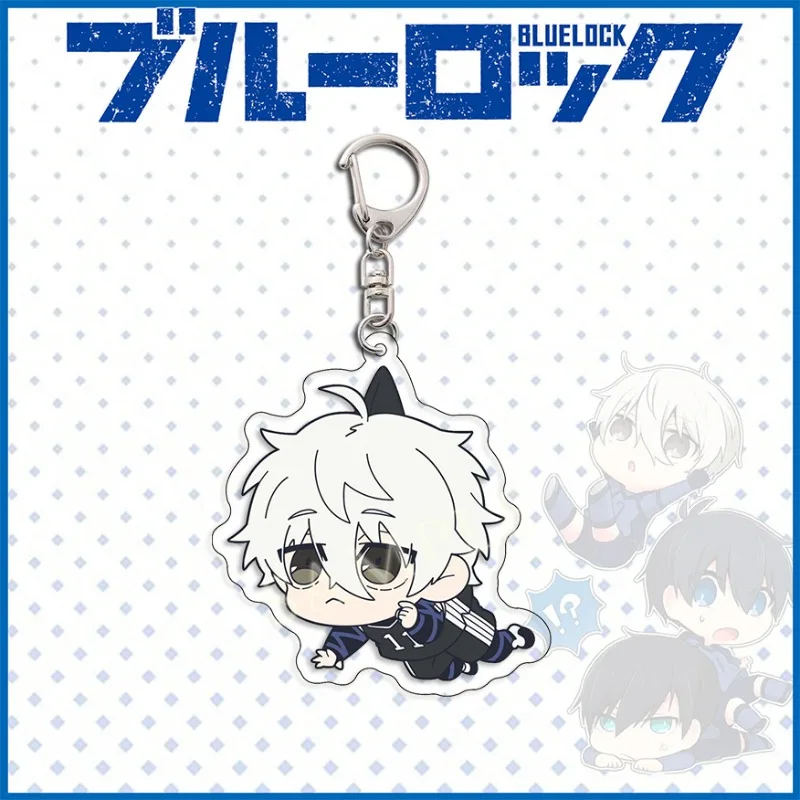 BLUE LOCK Arcylic Keychain Isagi Yoichi Bachira Meguru Key Chain Cartoon Anime Kawaii Figures Costume Accessories Birthday Gifts - Image 2