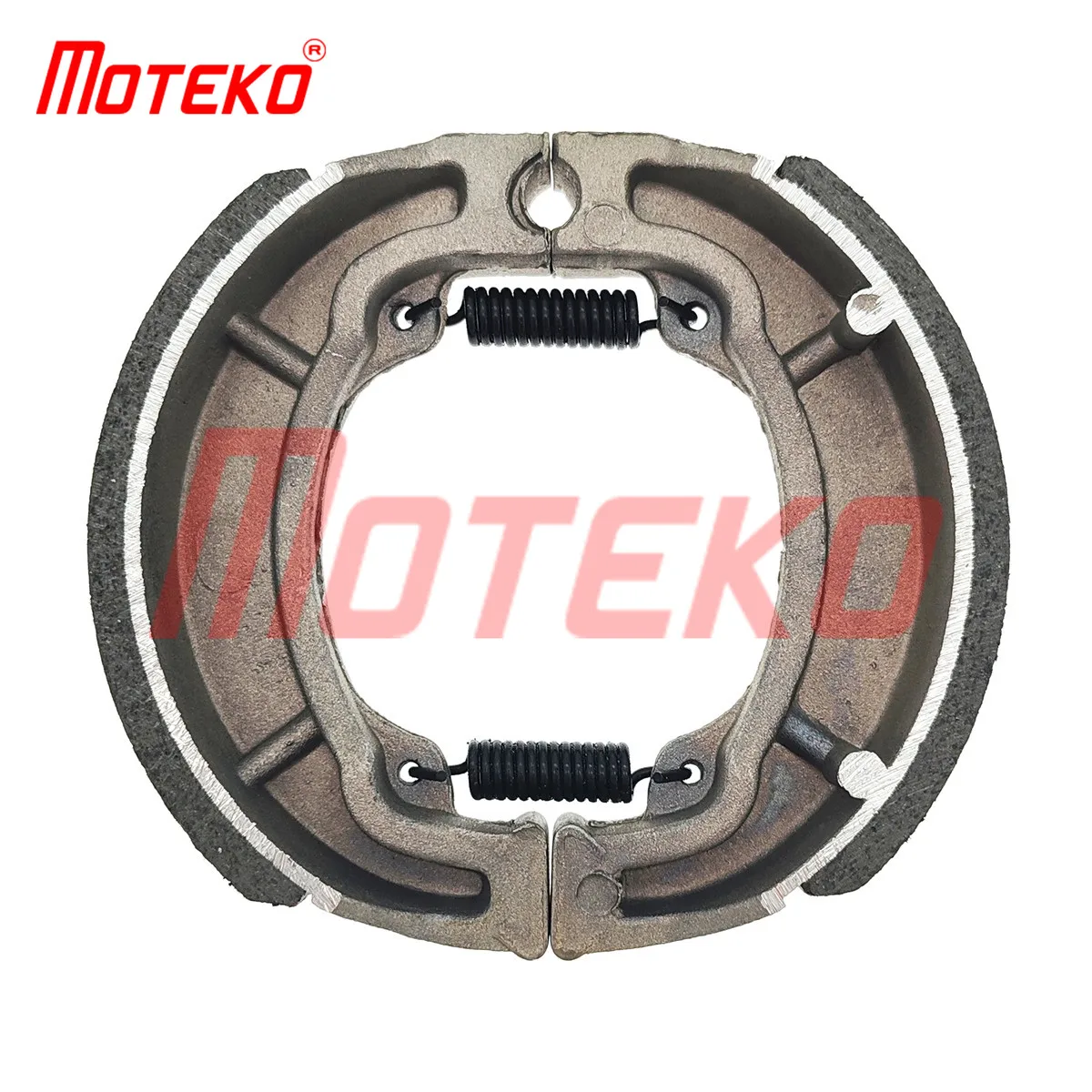 BX16060575 BLACK SHEEL ASBESTOS FREE BRAKE SHOE FOR BAJAJ BOXER CT100 TVS STAR100 SUZUKI AX100 ITALIKA FT110 10-16