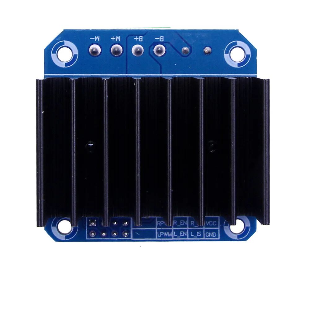 

5.5-27V Driver Board BTS7960 Motor Driver Current Limiting Function 5V Isolation 4-wire Connection For Robotics