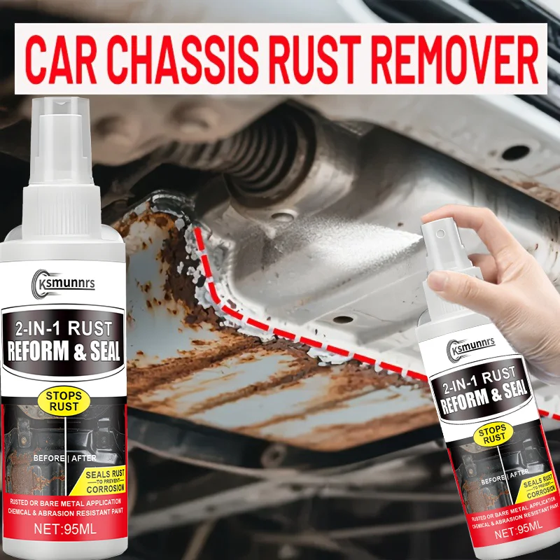 

Automotive Rust Remover Spray - Metal Surface Cleaner for Effective Removal of Oxidized Stains And Rust Spots