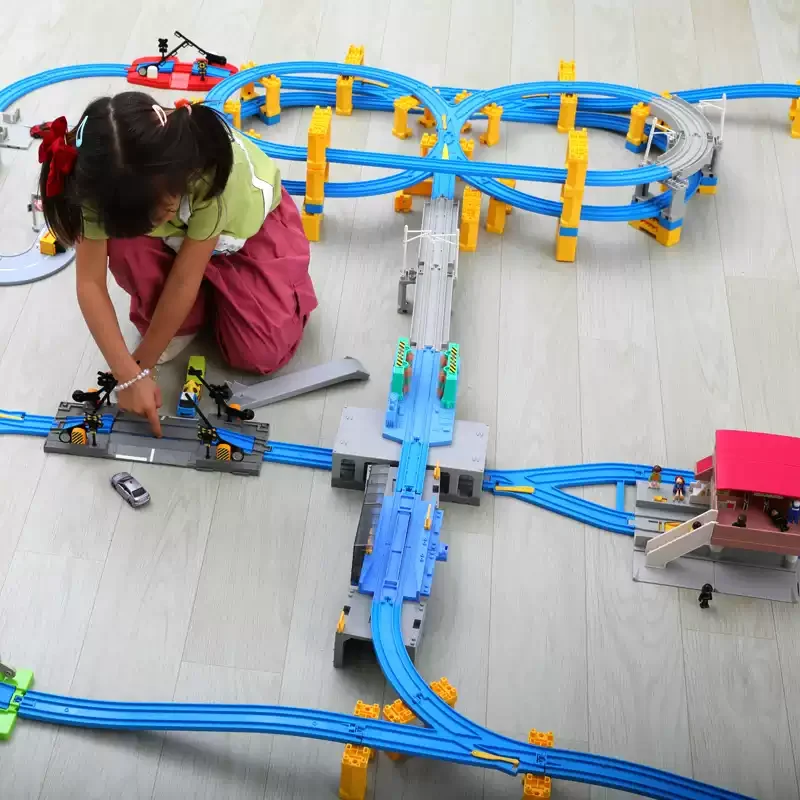 DIY Takara Tomy Tomica PALRAIL Train Track Toys for Boy Tunnel