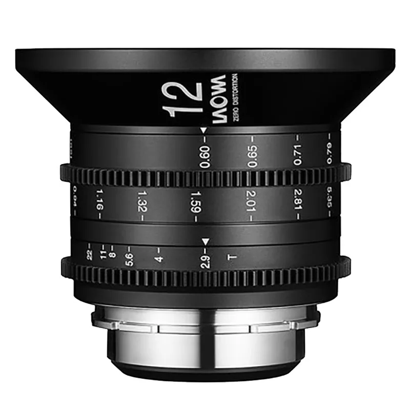 Venus Optics Laowa 12mm T2.9 Zero-D Cine Camera Lens for Nikon Z Canon EF Canon RF for Sony E Leica L Camera Lens in Stock