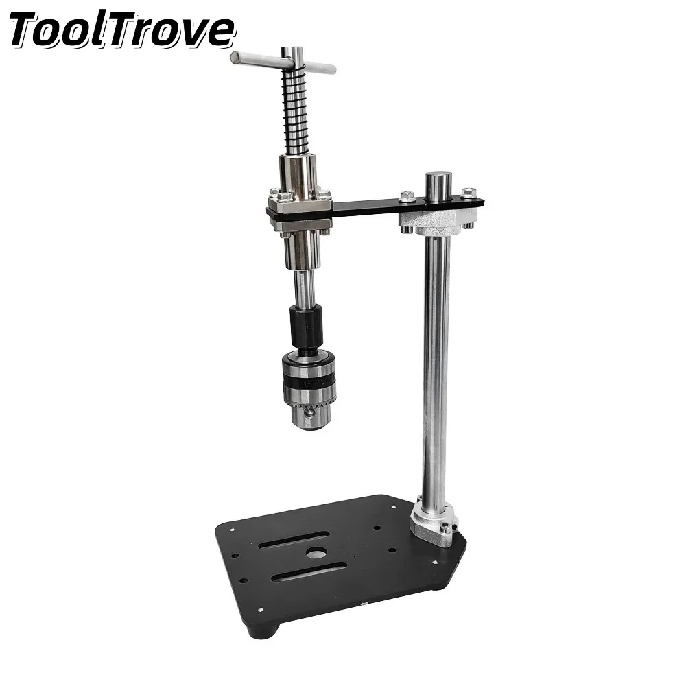 

Manual Vertical Tapping Machine - Bench-Type Tap Wrench with Extended Ratchet Arm, Small Handheld Adjustable Tap