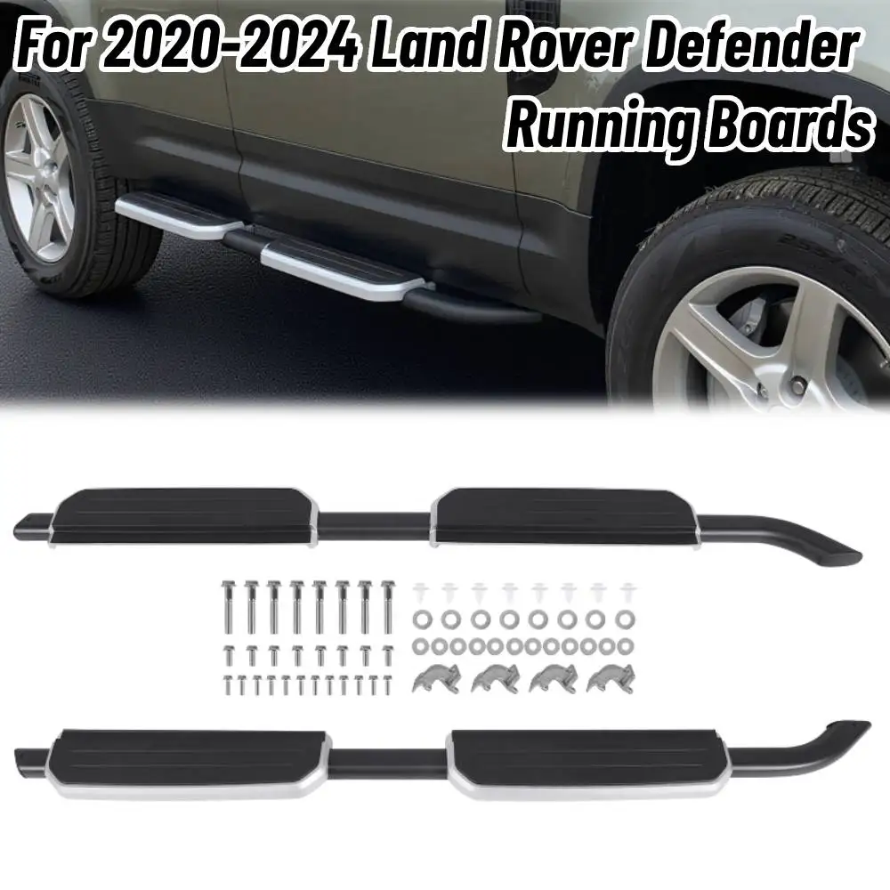 

Для 2020-2025 Defender 110 130 L663 4DOOR подножки, боковые подножки, автомобильные поручни, аксессуары для авторемонта