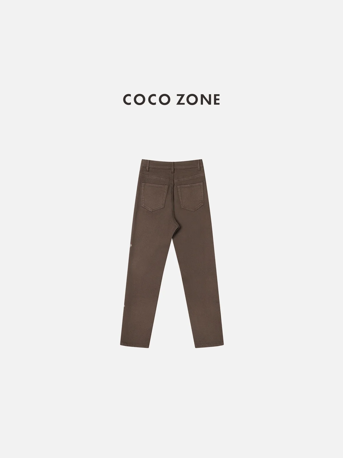 

Джинсы прямого кроя Slim Fit, тонкие, бренд Fce ZONE, женские, премиум-класса, осенние, длинные брюки, узкий крой, для женщин 25-29 лет