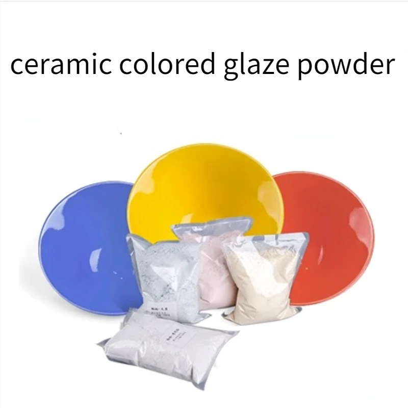 500g 24colors Optional Medium Temperature Ceramic Glaze Powder Hand-painted Environmentally Friendly Pigment Toner