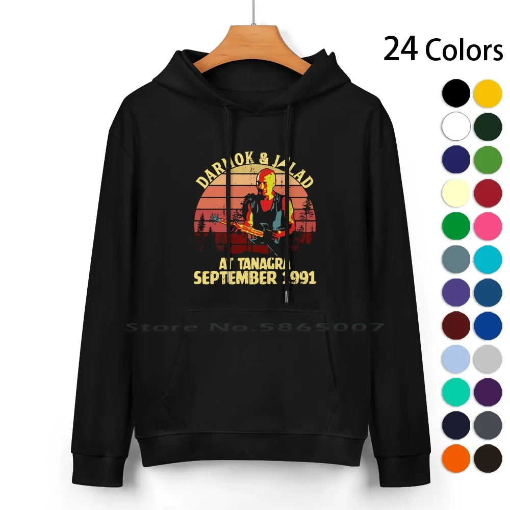 Darmok And Jalad At Tanagra Pure Cotton Hoodie Sweater 24 Colors Darmok And Jalad At Tanagra 100% Cotton Hooded Sweatshirt For