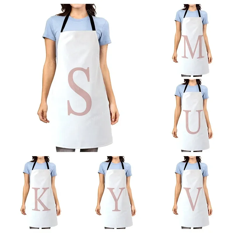 Aesthetic Women kitchen apron kids original Children Waterproof girl fashionable princess waiter work apron oil proof letter