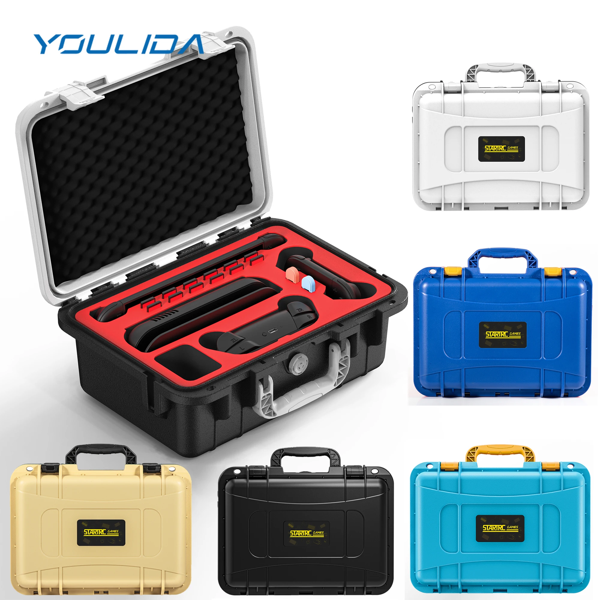 

NS Switch 2 Carrying Case Portable Storage Case Hard Waterproof Box Travel Suitcase For Nintendo Switch 2 Game Console Accessoy