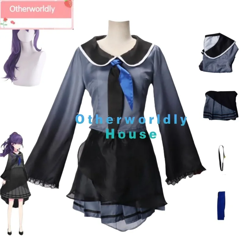 Asahina Mafuyu Cosplay Costume Anime Project Sekai Colorful Stage Cosplay  Sailor JK Uniform Halloween Party Uniform for Women