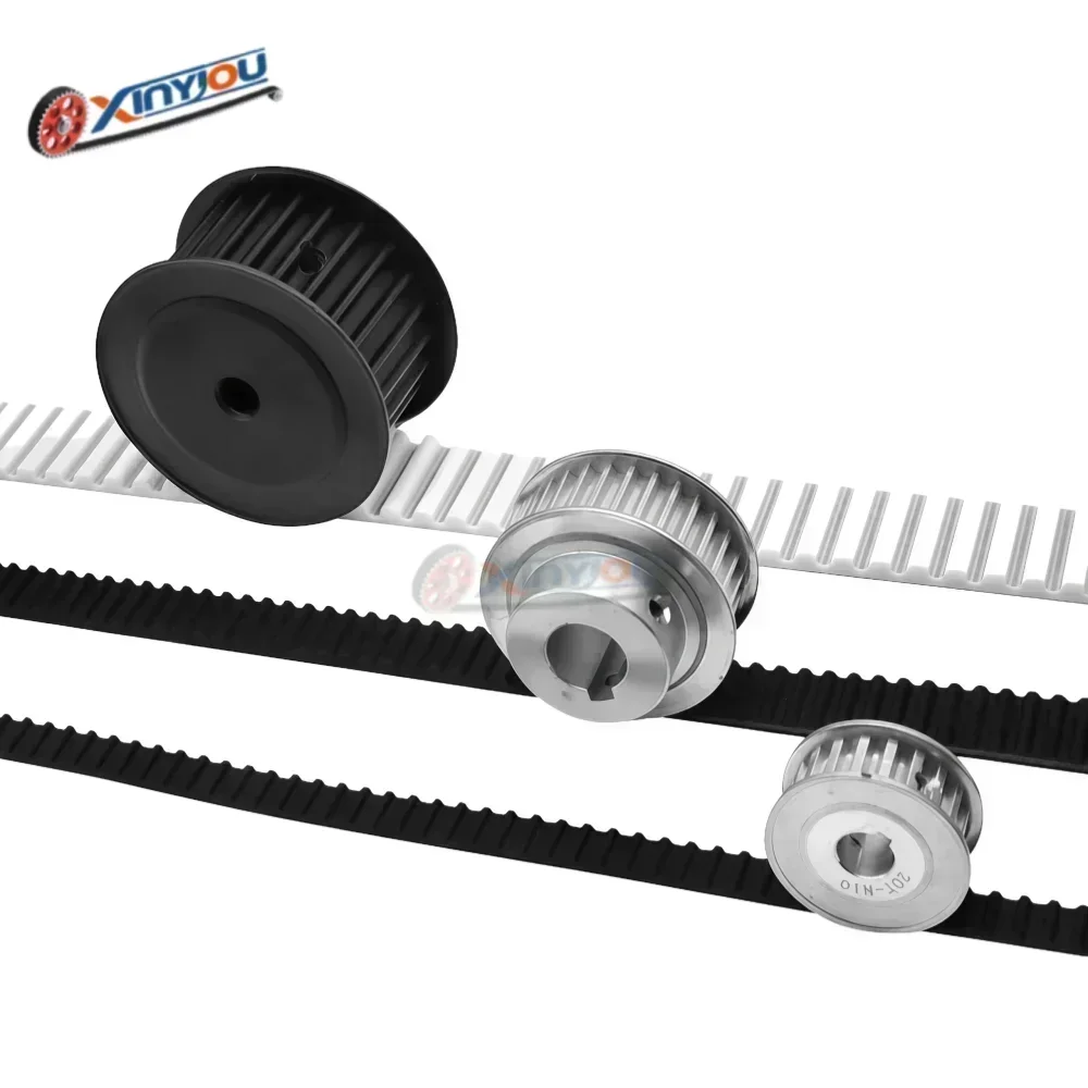 HTD3M20/22/24 الأسنان AF-نوع توقيت بكرة لعرض الحزام 6/10/15/20 مللي متر تتحمل 4-15 مللي متر الأسطح المسننة أنظمة محرك الحزام