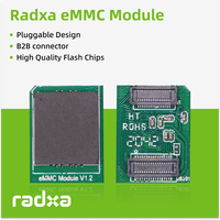 Radxa eMMC Module, Up to 128GB, Compatible with Radxa SBCs, Pluggable, High Quality Storage Chips