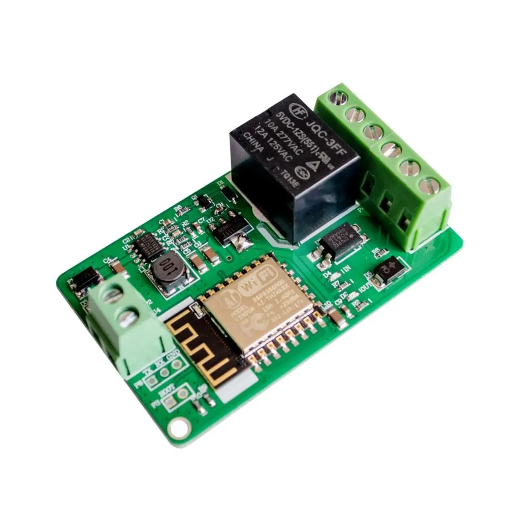 New Arrival 5PCS/LOT Green ESP8266 10A 220V Network Relay WIFI Module Input DC 7V~30V Modules