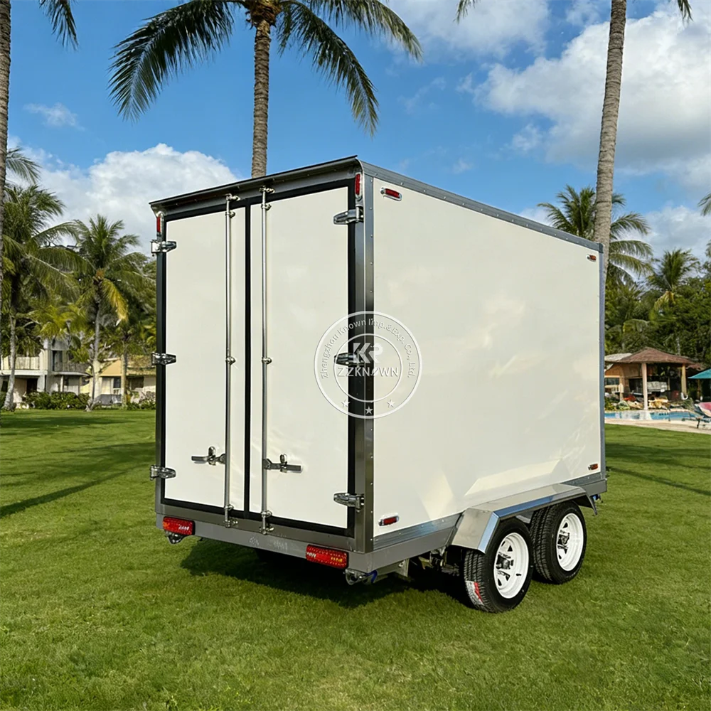 Rimorchio Refrigerato Per Trasporto Merci A Temperatura Controllata, Per Una Logistica Affidabile Di Prodotti Congelati E Refrigerati