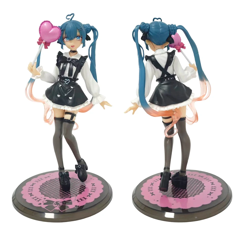Anime HATSUNE MIKU series: Yami‑kawaii miku,Easter Bunny miku,Sakura Hatsune Miku Figure Model Collect Xmas Halloween Toys gift