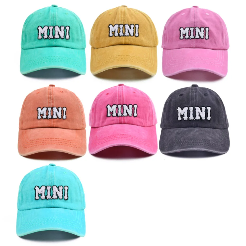 Embroidered Letter Baseball Cap Female Couple Student Cap Male Japanese Spring Summer Sun Hat Tongue Caps