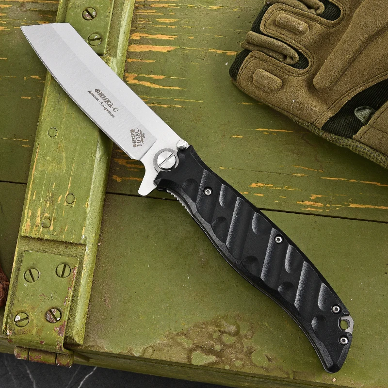 Outdoor folding knife multi-function high hardness outdoor folding knife camping with sharp fruit knife