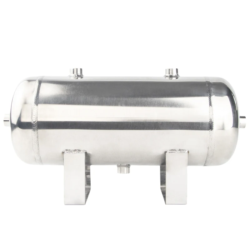 Small stainless steel gas storage tank 304 vacuum gas tank inflation pump bottle 0.1L~100L high-pressure vacuum buffer tank