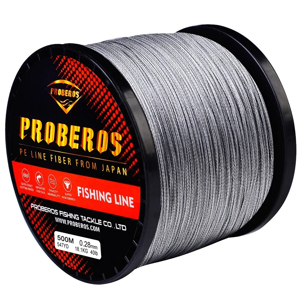 16 Strands Braided Fishing LineMultifilament 500M Carp FishingJapanese Braided Wire Fishing AccessoriesPe Line