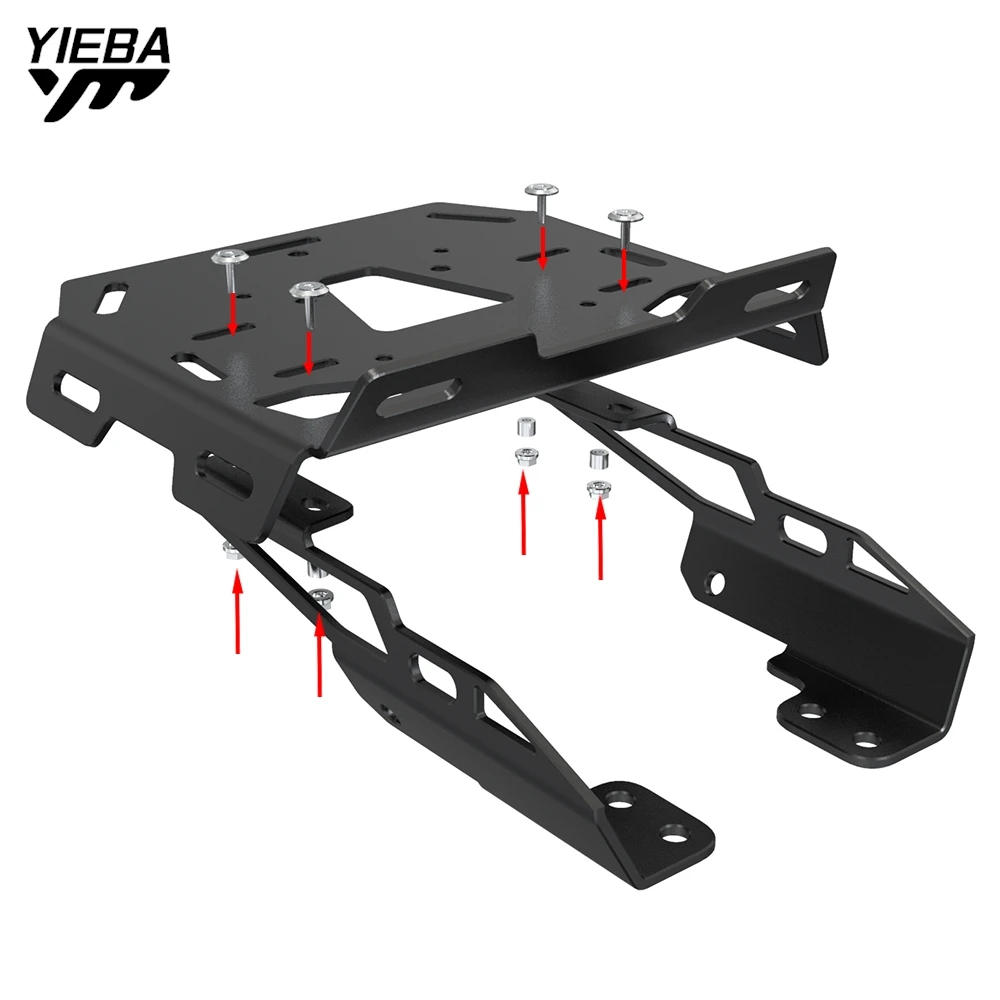 Porte-bagages de moto pour Husqvarna SVARTPILEN 401 660 PILEN401 2018 -2024, étagère de support de bagages, sacoches latérales T1