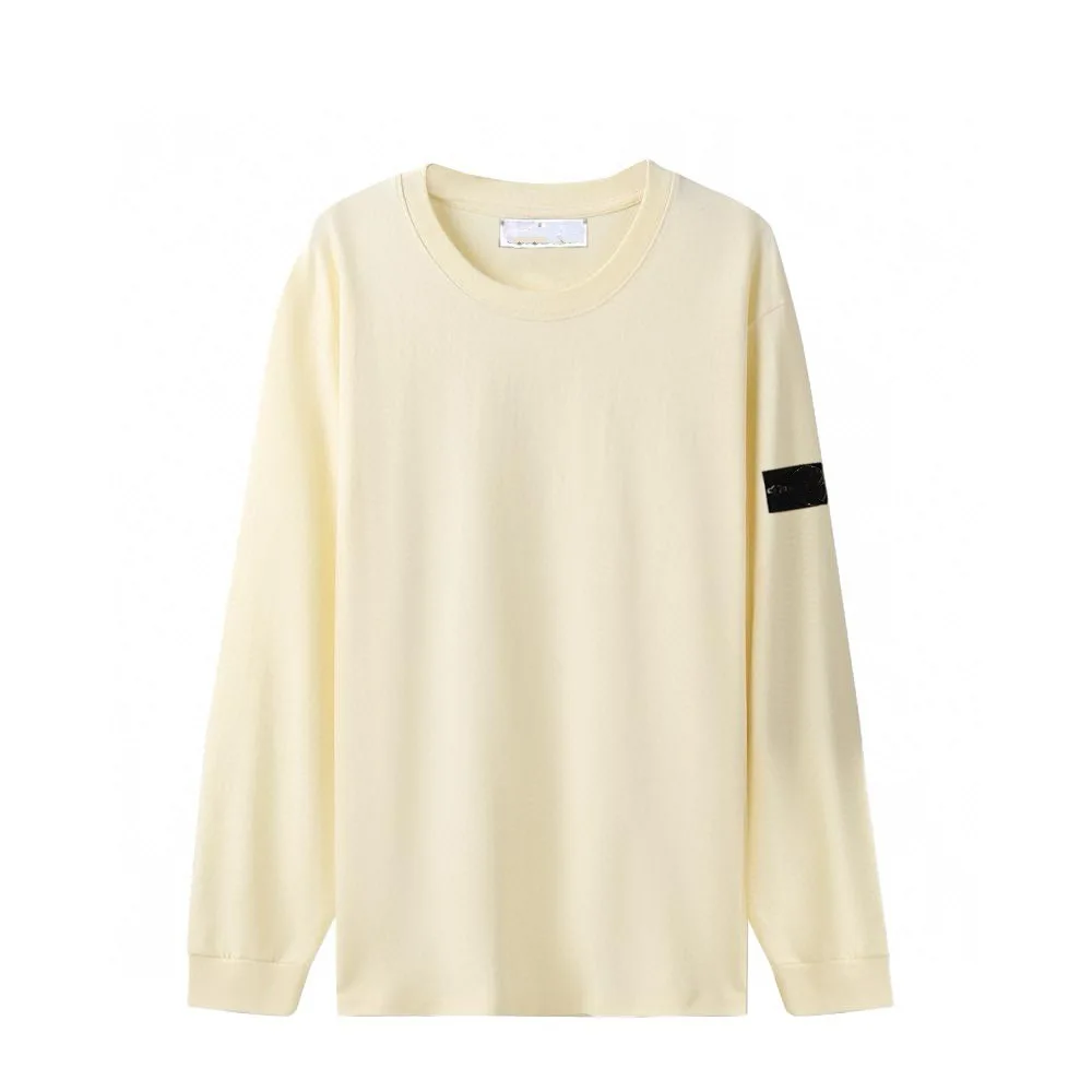 الخريف والشتاء جديد الأوروبية والأمريكية لون نقي العصرية السترة جولة الرقبة الرجال والنساء زوجين نمط سترة غير رسمية