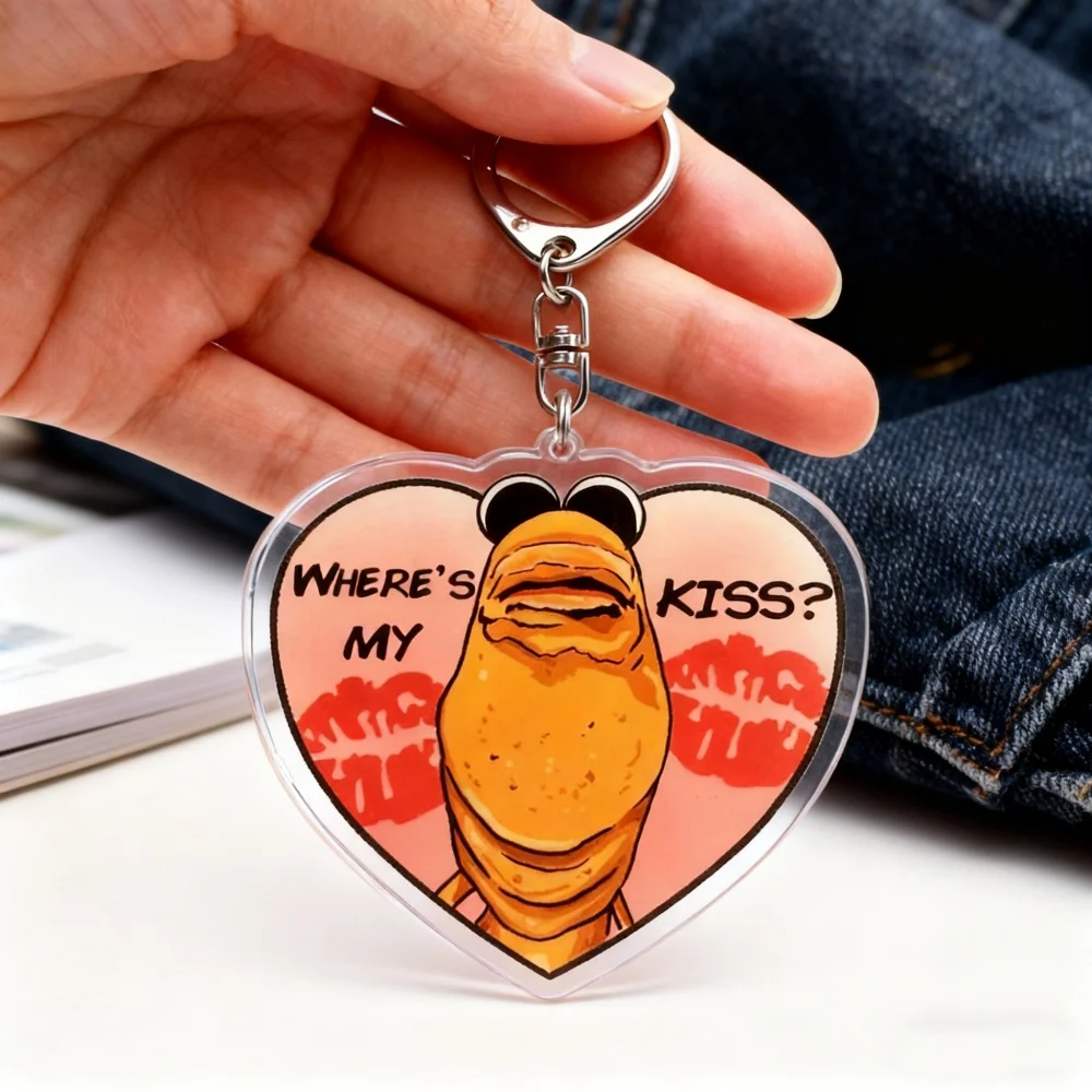 مضحك ماركوس دودة روبرت مساعدة المفاتيح الاكسسوارات حقيبة سحر Keyrings مجوهرات المشجعين الأصدقاء لعبة عشاق الهدايا #1