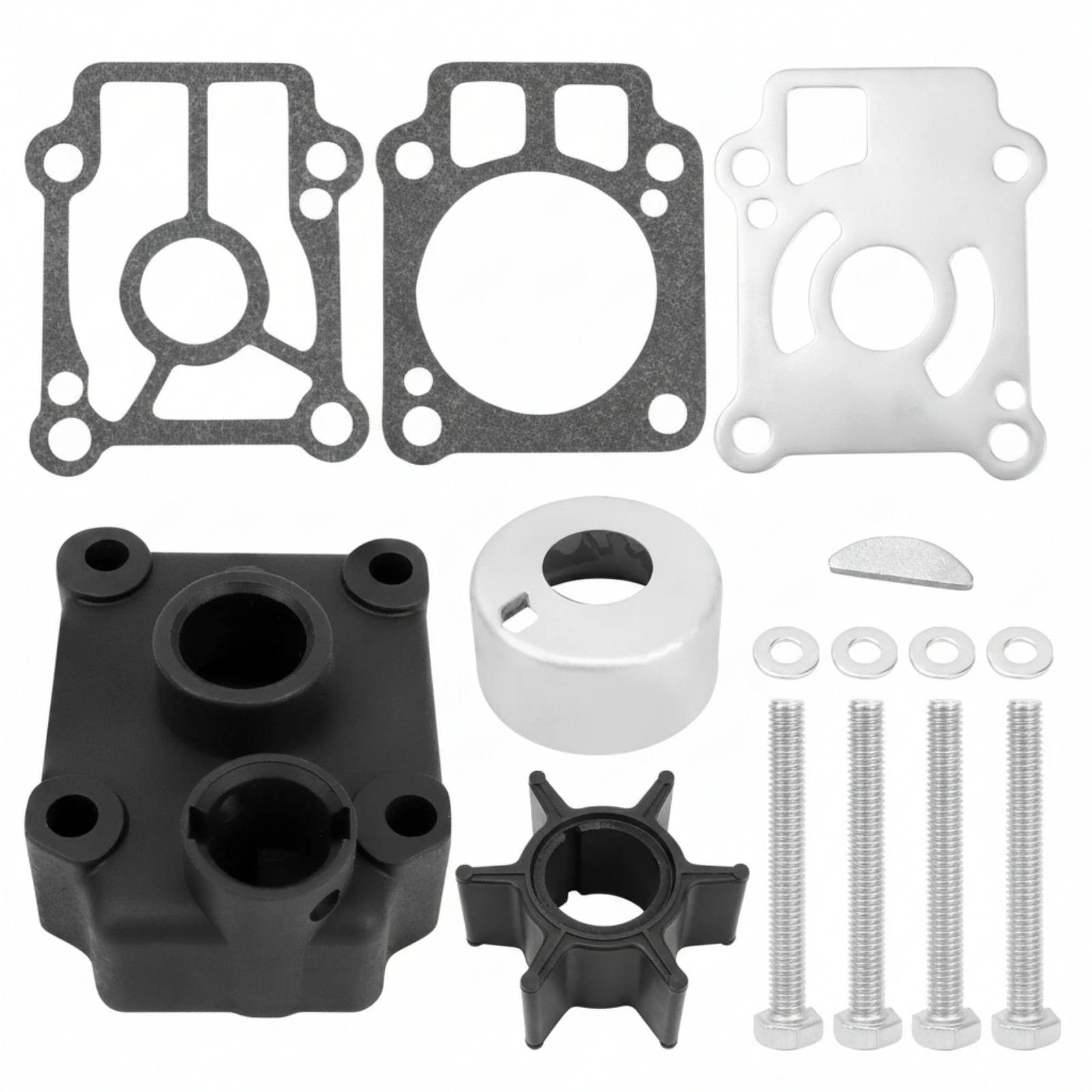 Outboard Cooling Pump Repair Kit Marine Outboard Cooling Pump Kit with Housing OEM Original Equipment Manufacturer