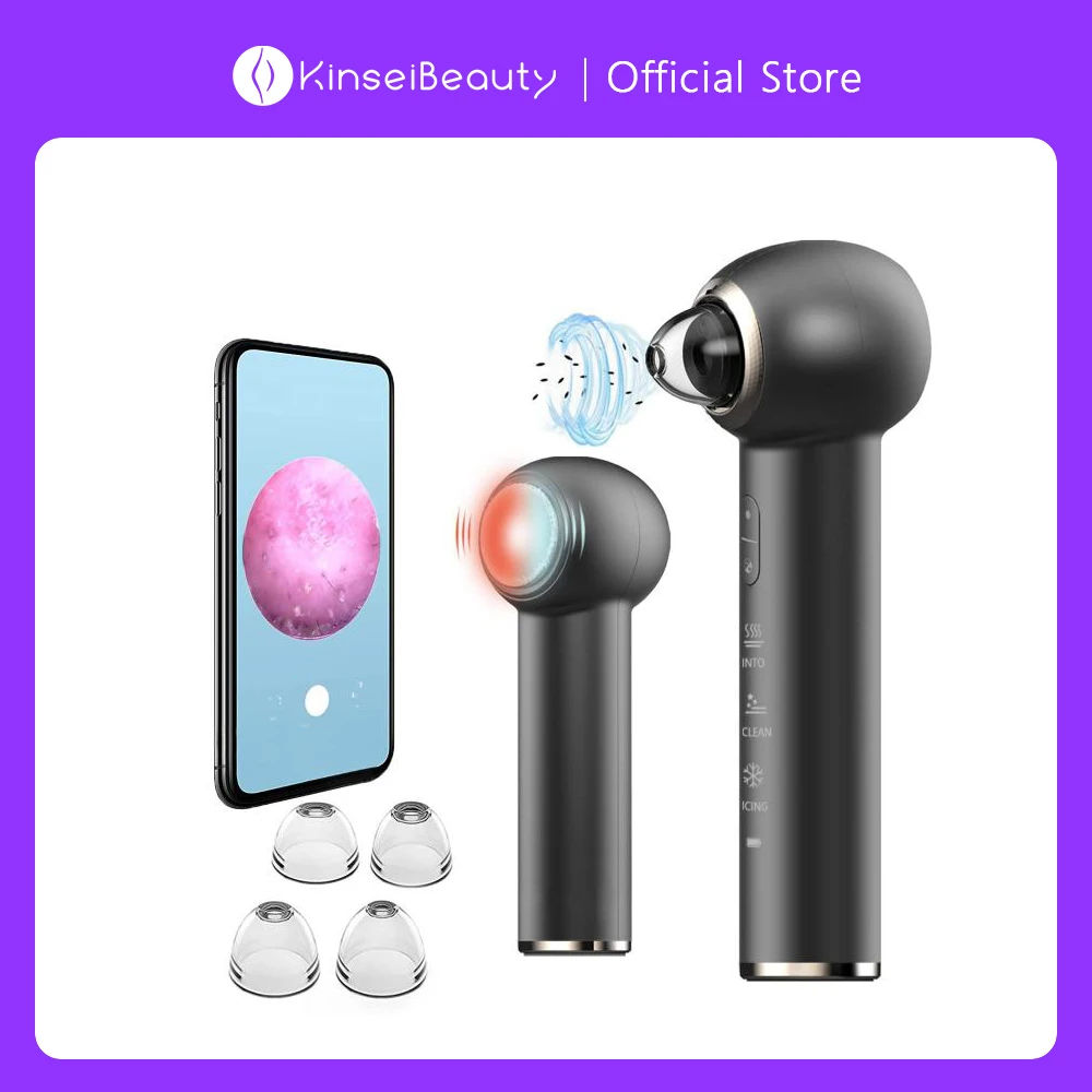 

Face Blackhead Removal Hot & Cold Compress Visual Camera Acen Face Cleanser WiFi HD Microscope Facial Pore Dead Tool