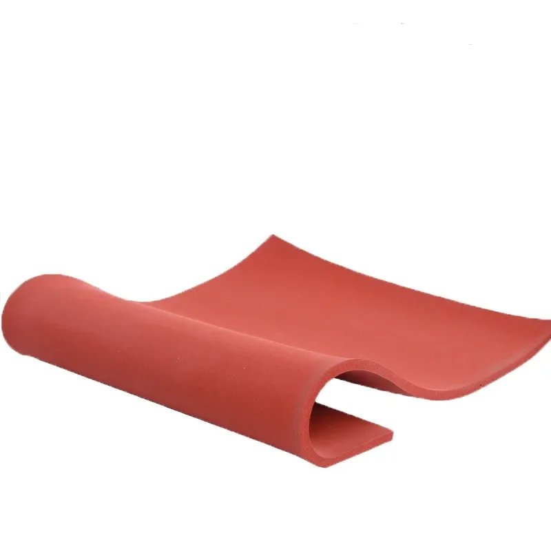 Imagem -04 - Folha de Borracha de Esponja de Silicone de Imprensa de Calor Almofada de Placa 1000x1000x5 mm 100x100cm 40x40 Alta Temp db h