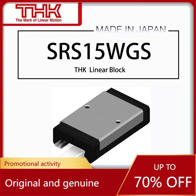 

Original New THK linear guide SRS 15 SRS15 SRS15WS SRS15WGS SRS15WSUU SRS15WGSUU SRS15WSSS SRS15WGSSS GK BLOCK