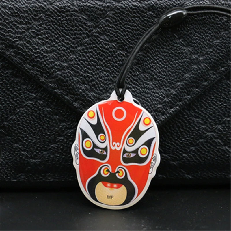 13.56MHz UID dapat ditulis 1K S50 NFC keyfob kartu RFID lencana gantungan kunci Fob Token Tag untuk Cleer Copier Shorts