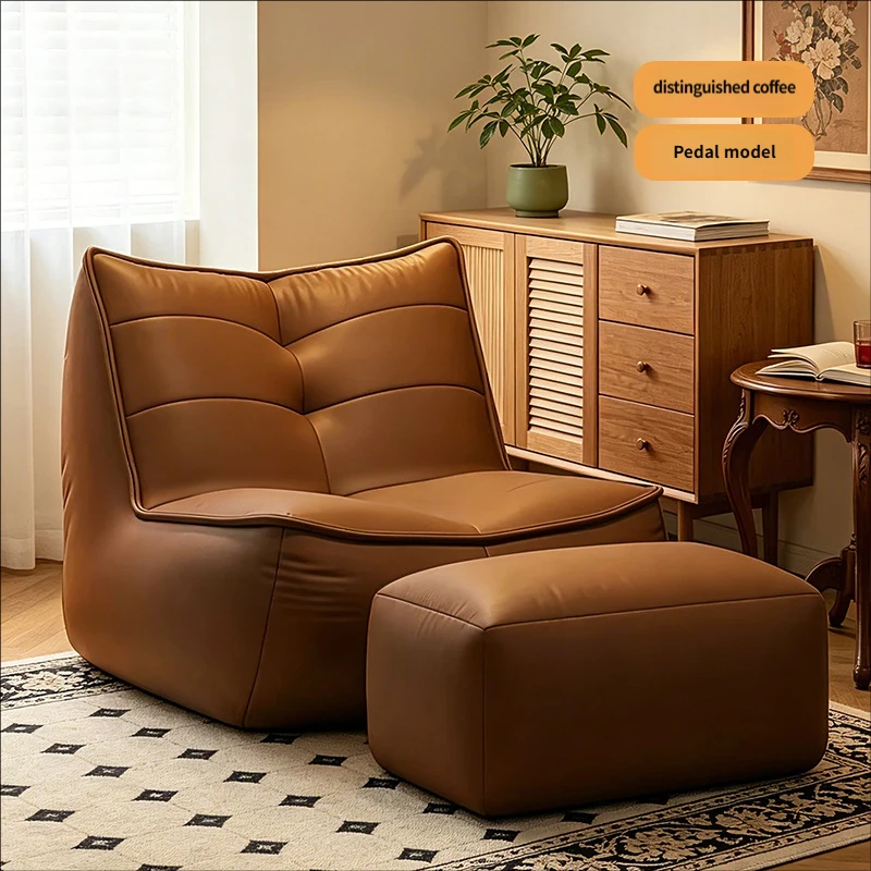 2026 New Caterpillar Lazy Sofa Single Recliner, Sleepable Leisure Nest Chair For Living Room Balcony Indoor Rest