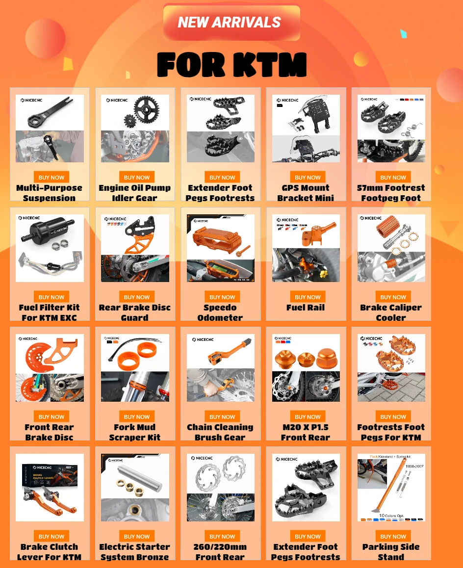 NICECNC Für KTM EXC 300 2017-2019 Kühlergrillschutz Grillprotektor Für KTM EXC-F 350 SX 125 SXF 450 XCW TPi Husqvarna TE300 – Detail 1
