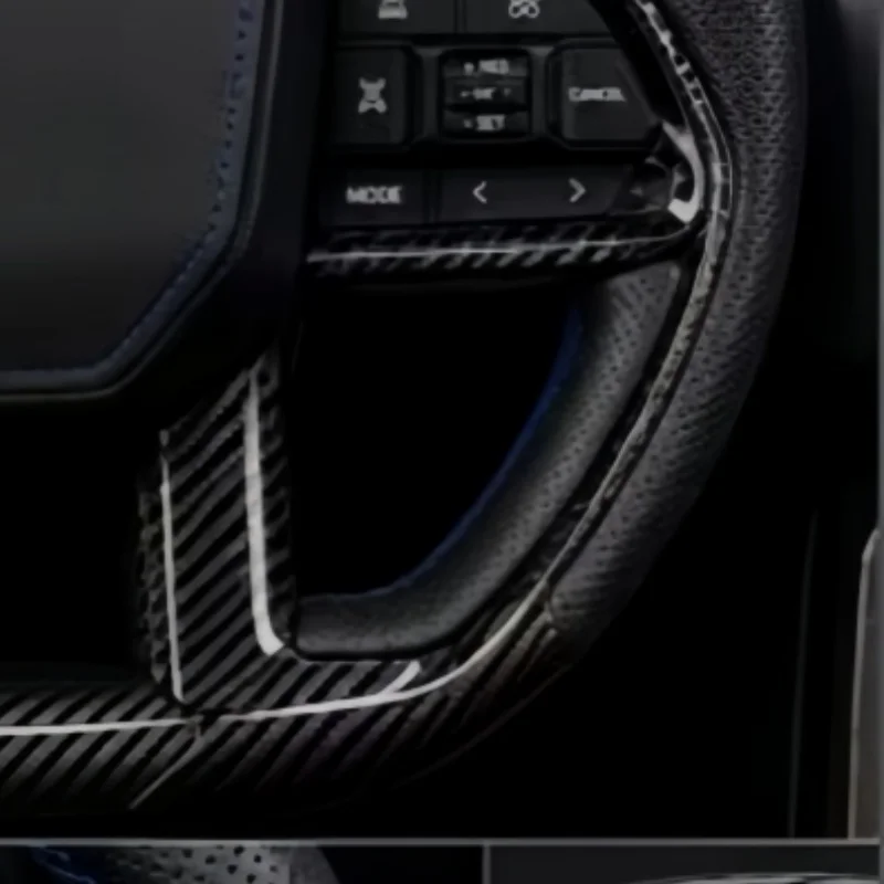 Customized Carbon Fiber Leather Car Steering Wheel For Toyota Tundra 1794 Toyota Land Cruiser LC300 DeCruiser Steering Wheel view 2