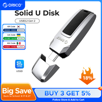 ORICO USB3.0 Flash Drive High Speed 411MB/S UFSD 1TB 512GB 256GB 128GB Pendrive for Type C/USB A Device Car Shape Design